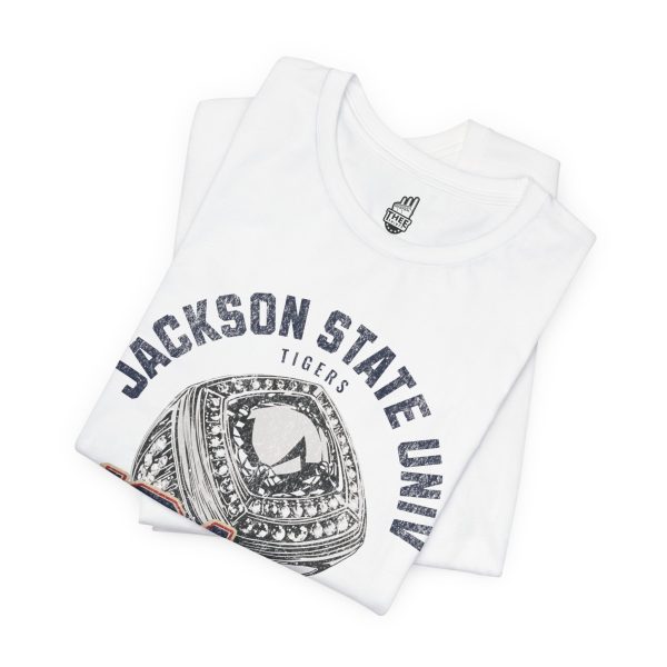 14077507217343528834_2048.jpeg Jackson State Univ HBCU Champions Ring "They Not Like Thee" Jersey Short Sleeve Tee