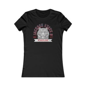 Jackson State Univ #TheeILove Women's White Favorite Tee