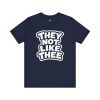 1460118388435628123_2048.jpeg They Not Like Thee Men's White Jersey Short Sleeve Tee