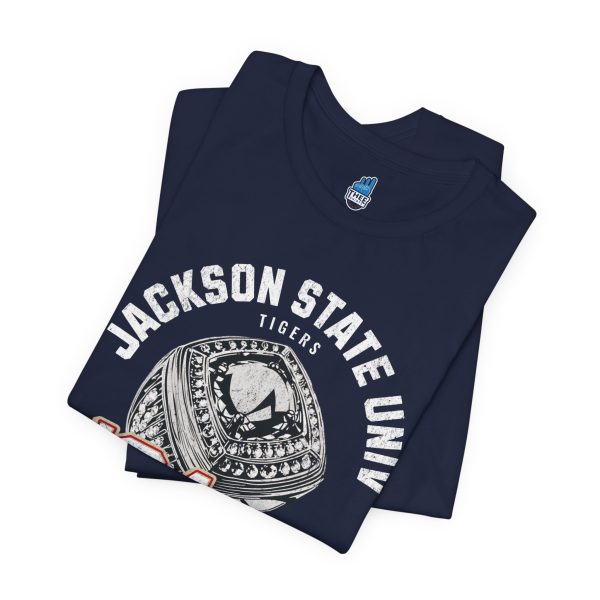 1479602048772684245_2048.jpeg Jackson State Univ HBCU Champions Ring "They Not Like Thee" White Jersey Short Sleeve Tee