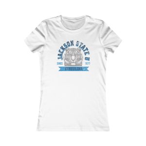 Jackson State Univ #TheeILove Women's Baby Blue Favorite Tee