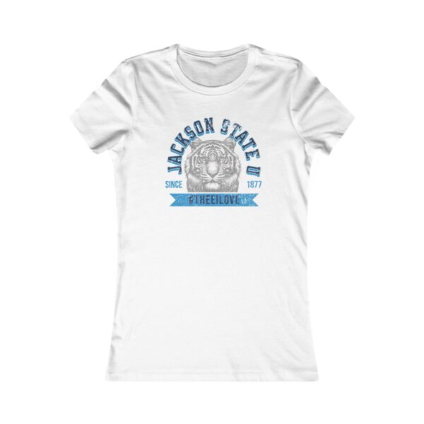 Jackson State Univ #TheeILove Women's Baby Blue Favorite Tee