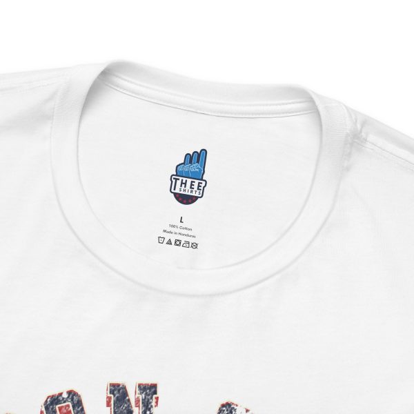 16421043009273484561_2048.jpeg Jackson State Univ #TheeILove Men's Red Jersey Short Sleeve Tee