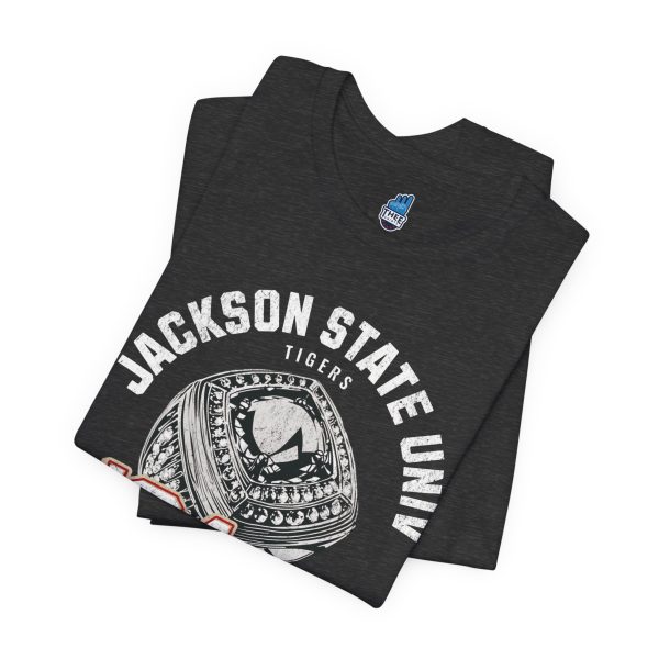 16737117353812122793_2048.jpeg Jackson State Univ HBCU Champions Ring "They Not Like Thee" White Jersey Short Sleeve Tee