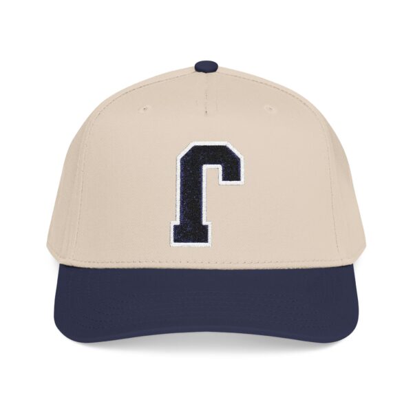 Thee Shirts "J" Two Tone Backwards Embroidered Bill Cap