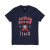 17696097378522684905_2048.jpeg Proud Jackson State Univ Tiger Men's Red Jersey Short Sleeve V-Neck Tee