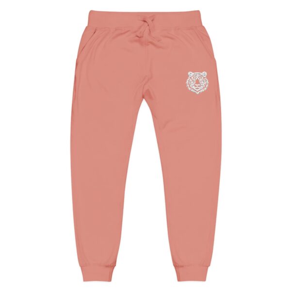 Tigershead Women's White Lightweight Fleece Sweatpants