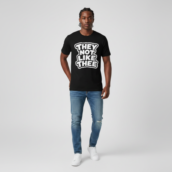 20260629142431-1f173c63-e568-67ca-b357-c2d7e61306a5.png They Not Like Thee Men's White Jersey Short Sleeve Tee