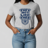 They Not Like Thee Tiger Navy Women's Favorite Tee