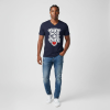 20260629150203-1f173cb7-cabf-6460-85a1-ce37eccafb51.png They Not Like Thee White Men's Jersey Short Sleeve V-Neck Tee