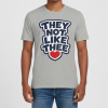 They Not Like Thee Men's Navy Jersey Short Sleeve Tee