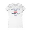 Jackson State This Jackson State That Red Navy Block Women's Favorite Tee