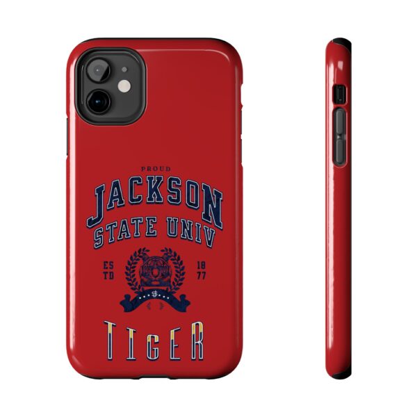 Proud Jackson State Univ Tiger Navy - Red Case