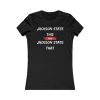 Jackson State This Jackson State That White Red Block Women's Favorite Tee