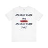 4195738287347409897_2048.jpeg Jackson State This, Jackson State That Navy Red Block Men's Jersey Short Sleeve Tee