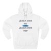 Jackson State This, Jackson State That Women's Block Baby Blue Premium Pullover Hoodie
