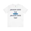 Jackson State This, Jackson State That Navy Baby Blue Block Men's Jersey Short Sleeve Tee