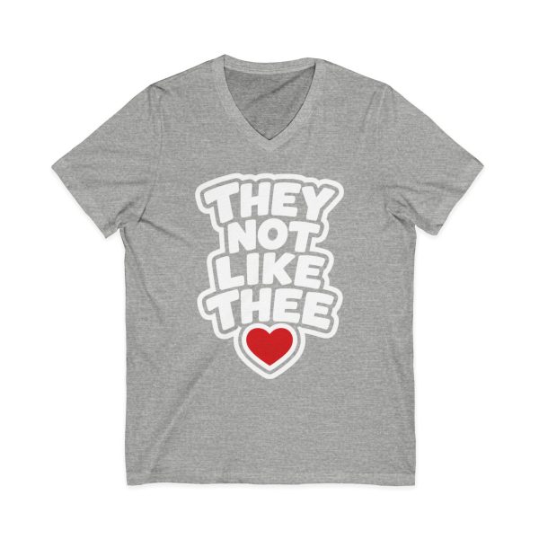 5483380204161219488_2048.jpeg They Not Like Thee White Men's Jersey Short Sleeve V-Neck Tee