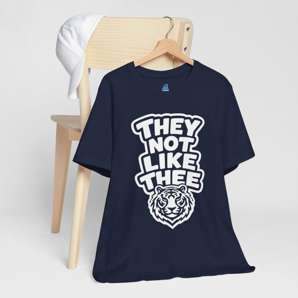 5594542639341846693_2048.jpeg They Not Like Thee Men's Tiger White Jersey Short Sleeve Tee