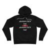 Jackson State This, Jackson State That Men's Block White Red Fleece Pullover Hoodie