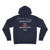 Jackson State This, Jackson State That Men's Block White Red Fleece Pullover Hoodie