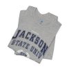 5890862740632566891_2048.jpeg Proud Jackson State Univ Tiger Men's White Jersey Short Sleeve Tee