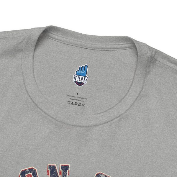 Jackson State Univ #TheeILove Men's White Jersey Short Sleeve Tee