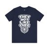 7430112437768566980_2048.jpeg They Not Like Thee Men's Tiger White Jersey Short Sleeve Tee