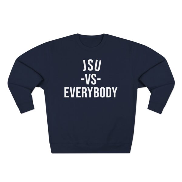 JSU vs Everybody White Crewneck Sweatshirt