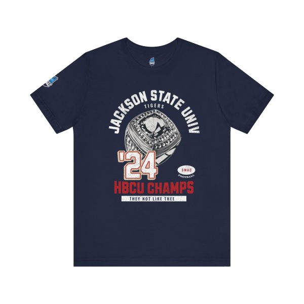 876488899589710016_2048.jpeg Jackson State Univ HBCU Champions Ring "They Not Like Thee" White Jersey Short Sleeve Tee