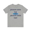Jackson State This, Jackson State That Navy Baby Blue Block Men's Jersey Short Sleeve Tee