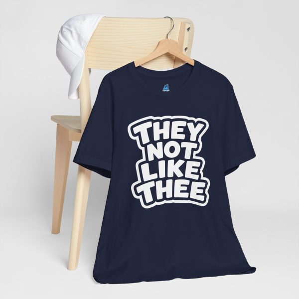 9894836367306382014_2048.jpeg They Not Like Thee Men's White Jersey Short Sleeve Tee