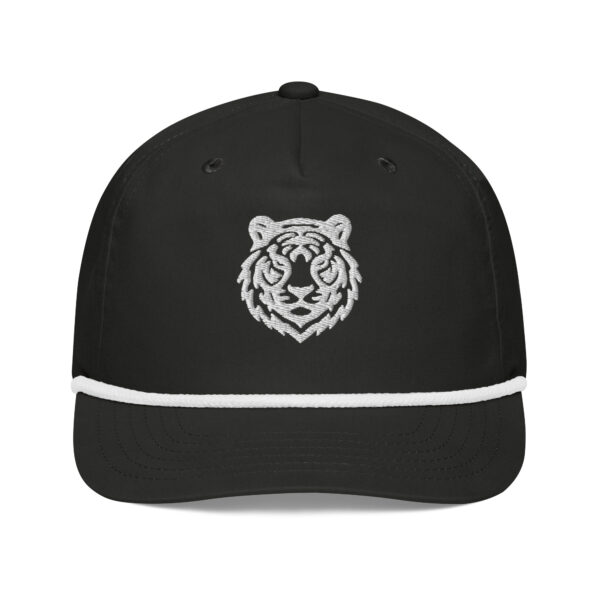 JSU Tiger Embroidered White Golf Rope Cap
