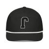 golf-rope-cap-black-white-front-6a3a9a2c4db58.jpg Thee Shirts Backwards "J" Navy Embroidered Golf Rope Cap