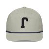 golf-rope-cap-lt-gray-navy-front-6a3a9a2c4e6aa.jpg Thee Shirts Backwards "J" Navy Embroidered Golf Rope Cap