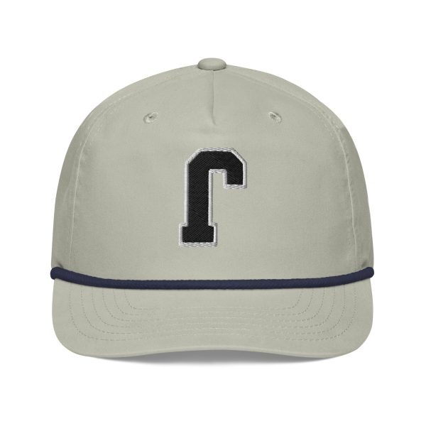 golf-rope-cap-lt-gray-navy-front-6a3a9a2c4e6aa.jpg Thee Shirts Backwards "J" Navy Embroidered Golf Rope Cap