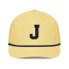 Thee Shirts "J" Navy Embroidered Golf Rope Cap