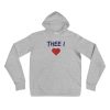 Thee I Heart Embroidered Hoodie