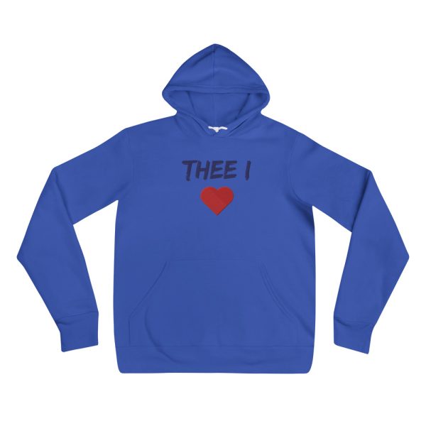 Thee I Heart Embroidered Hoodie