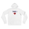 Thee I Heart Embroidered Hoodie