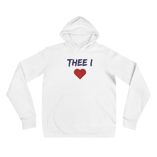 Thee I Heart Embroidered Hoodie