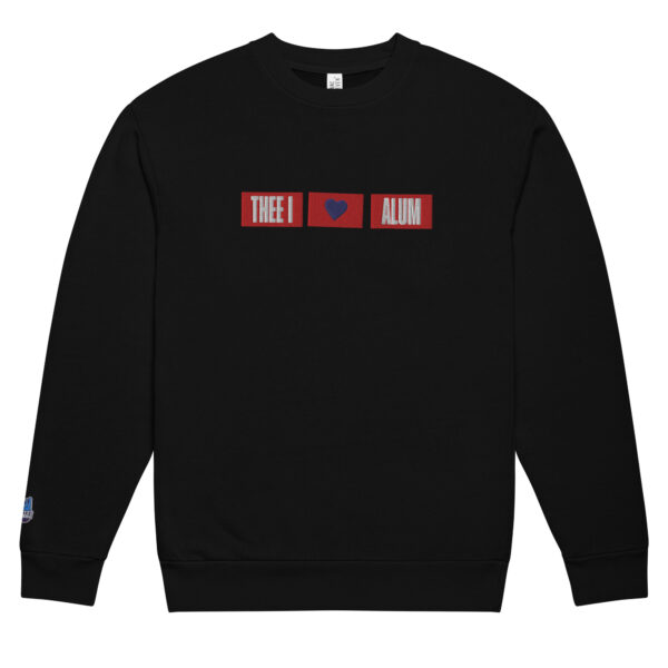 Thee I Heart Alum Embroidered Sweatshirt