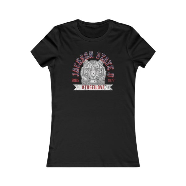 Jackson State Univ #TheeILove Women's White Favorite Tee