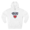 10451688448017723844_2048.jpeg Thee I Heart Women's Block Navy Premium Pullover Hoodie