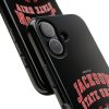 10968503317431448530_4096.jpeg Proud Jackson State Univ Tiger Red - Black Case