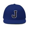 Thee Shirts "J" Navy Embroidered Bill Cap