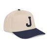 11409056609085059070_2048.jpeg Thee Shirts "J" Two Tone Embroidered Bill Cap