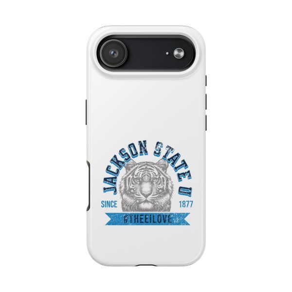 Jackson State Univ #TheeILove Blue - White Case