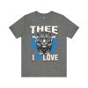 12074341639546905448_2048.jpeg #TheeILove Jackson State U Tigerhead Men's Baby Blue Jersey Short Sleeve Tee