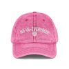 JSU vs Everybody Tiger White Embroidered Vintage Dad Cap